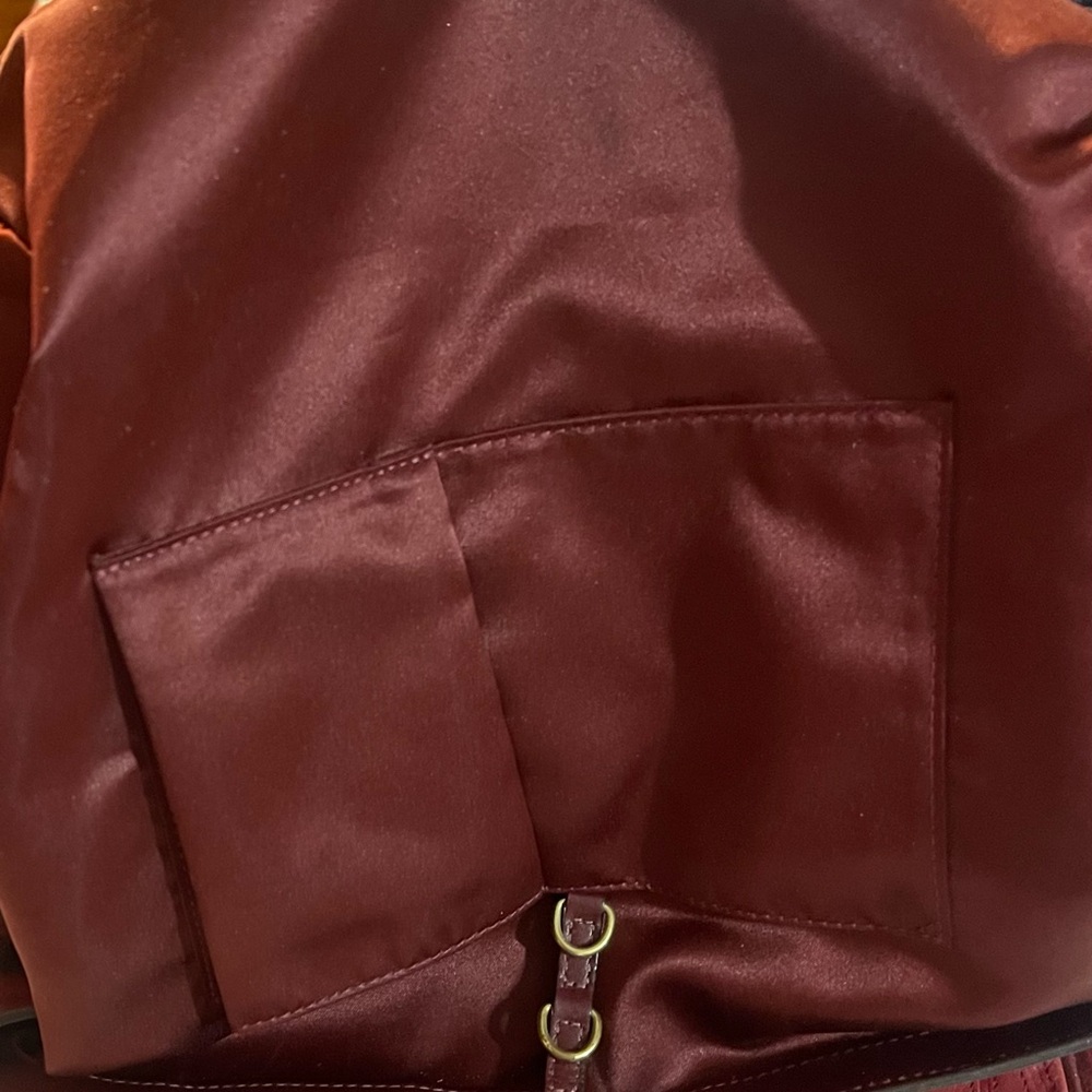 Coach Hampton Tote Bag in Deep Red - Picture 7 of 15